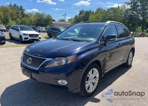 2010 Lexus Rx 450 from USA, damaged, VIN JTJBC1BA1A2402382
